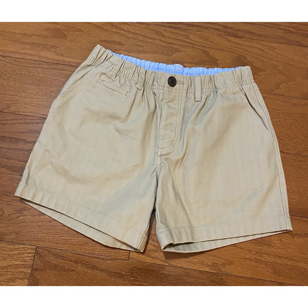 Chubbies Shorts Men Small Brown Mountains 5.5" Stretch Excellent Condition